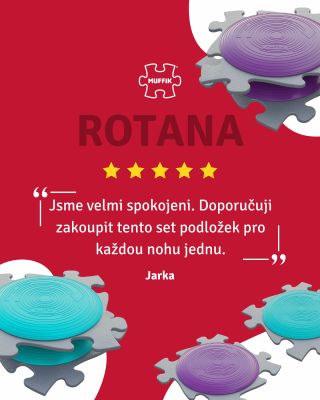 Děkujeme vám za zpětnou vazbu a přejeme vám spoustu promasírovaných kroků a zábavy! ❤️ Ještě stále váháte nad pořízením...