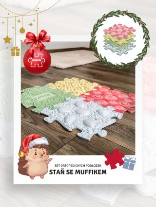 MUFFIKŮV tip na dárek #4 🦔🎁🎄🧩 Set “Staň se MUFFIKEM” je ideálním startovacím bodem pro ty, kteří s ortopedickými...