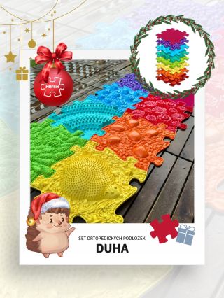 MUFFIKŮV tip na dárek #7 🦔🎁🎄🧩 Taky milujete, když déšť společně se slunečními paprsky namalují duhu? Pojďte si ji vytvořit...